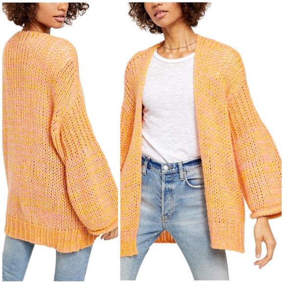 Free People Sweaters - NWOT! Free People Hometown cardigan in sugar candy